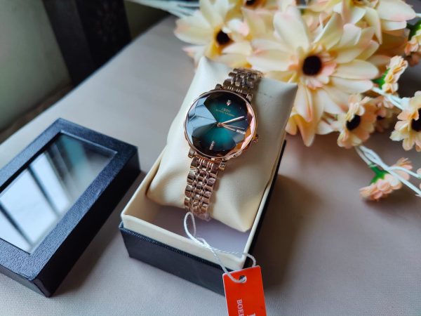 IBSO Daimond Cutting Ladies Watch - 8613