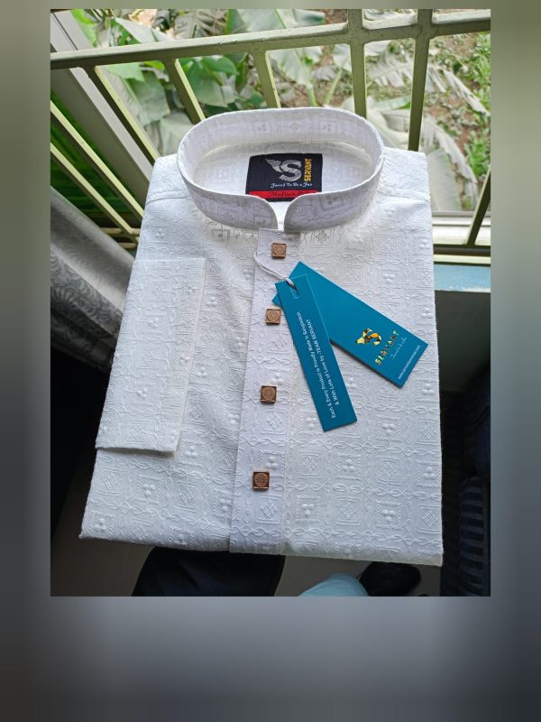Box Design Chicken Cotton Premium Punjabi
