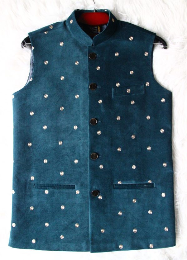 Luxury Velvet Waist Coat